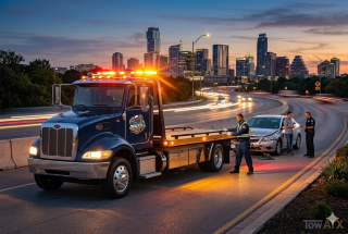 Accident towing and crash response Austin TX