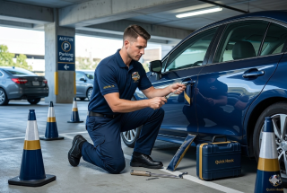 Car lockout unlock service technician in Austin TX